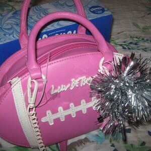 NWT Luv Betsey by Betsey Johnston Hike Football Crossbody
